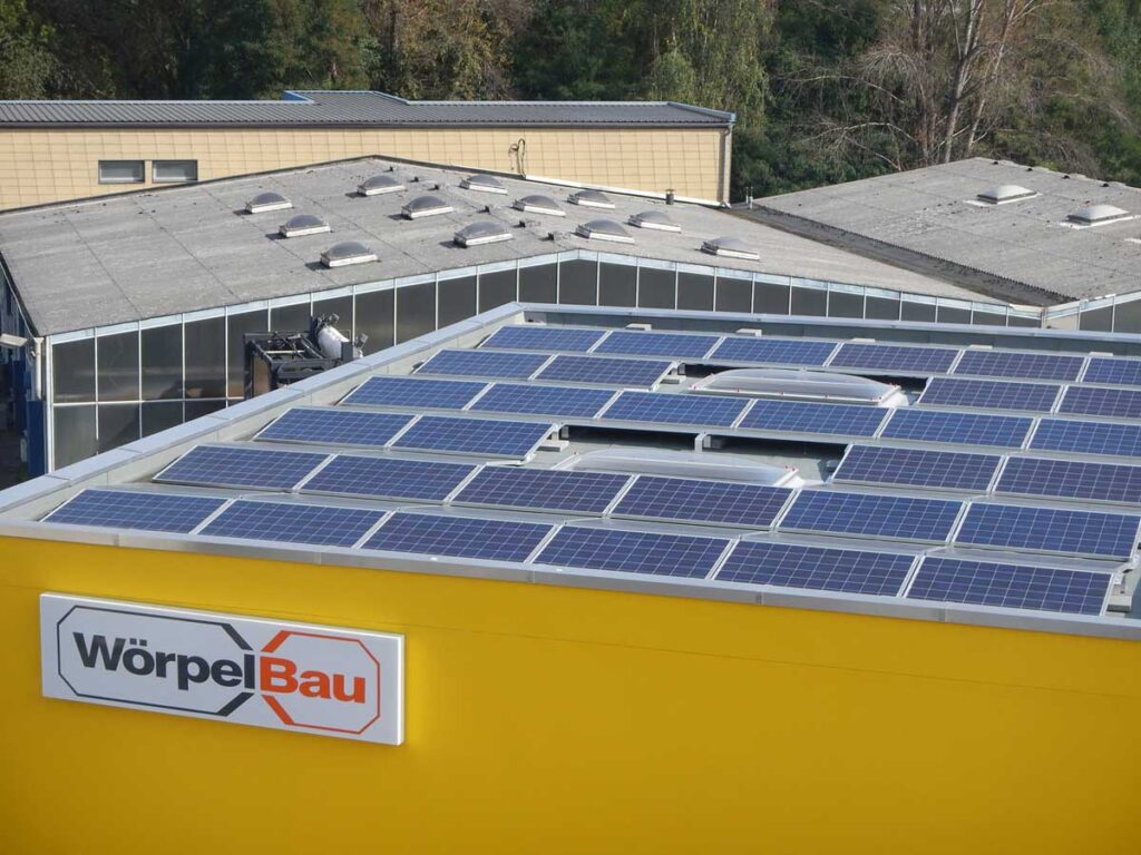 der Umwelt zur Liebe Photovoltaikanlage