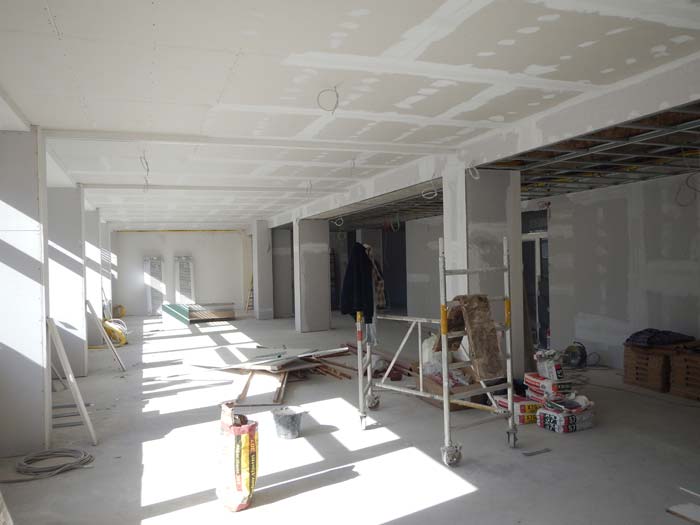 Trockenbau als Generalunternehmen