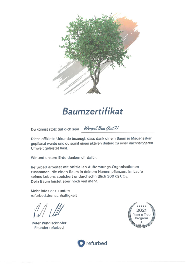 Umwelt Plant a Tree Baum 1