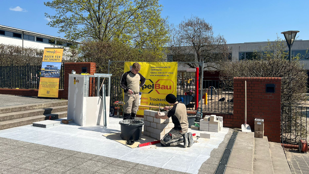 ausbildungsmesse futurelab woerpel bau maurer