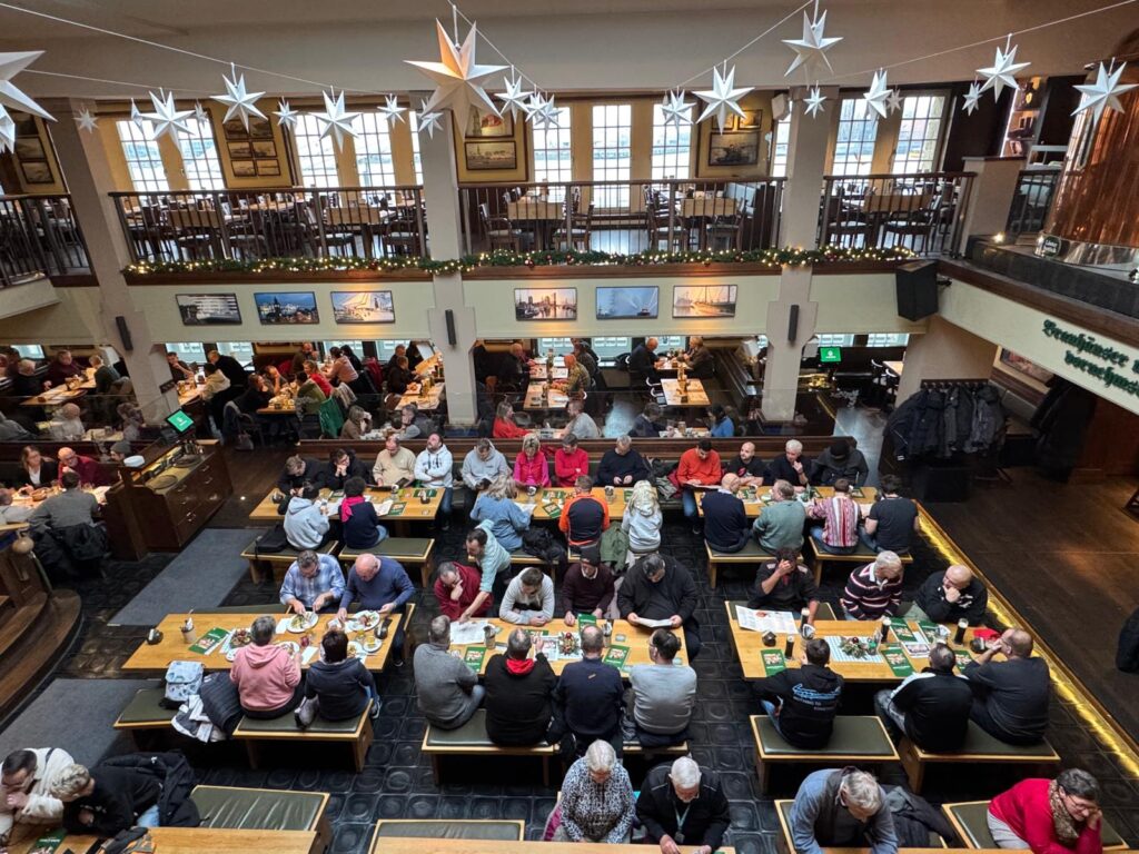 Brauhaus Weihnachtsfeier 2024 Wörpel Bau GmbH