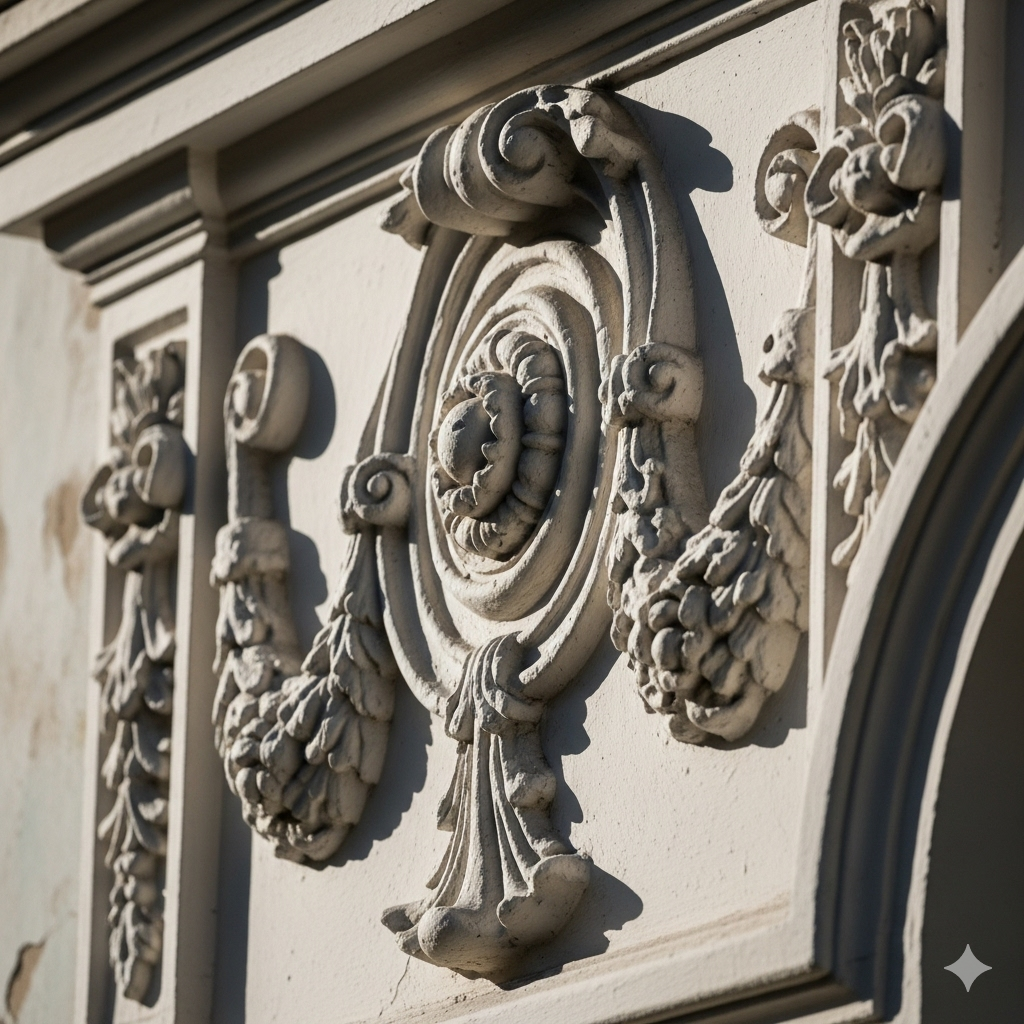 Stuckarbeiten aus Gipsstuck