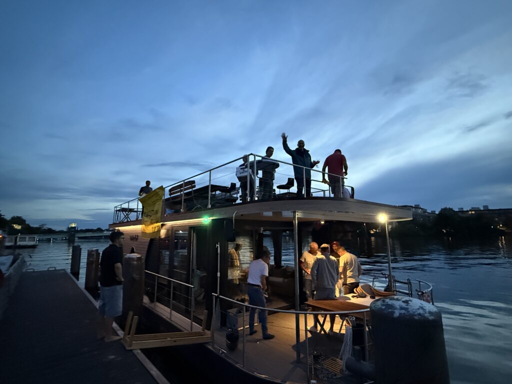 Hausboot Sommerfest der Wörpel Bau